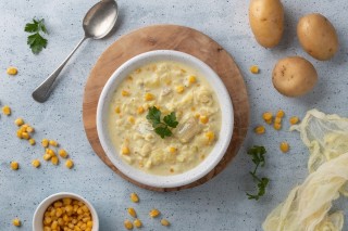 Sopa espesa de pescado con patatas