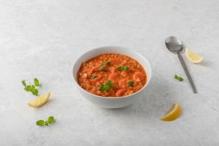 Sopa griega de lentejas