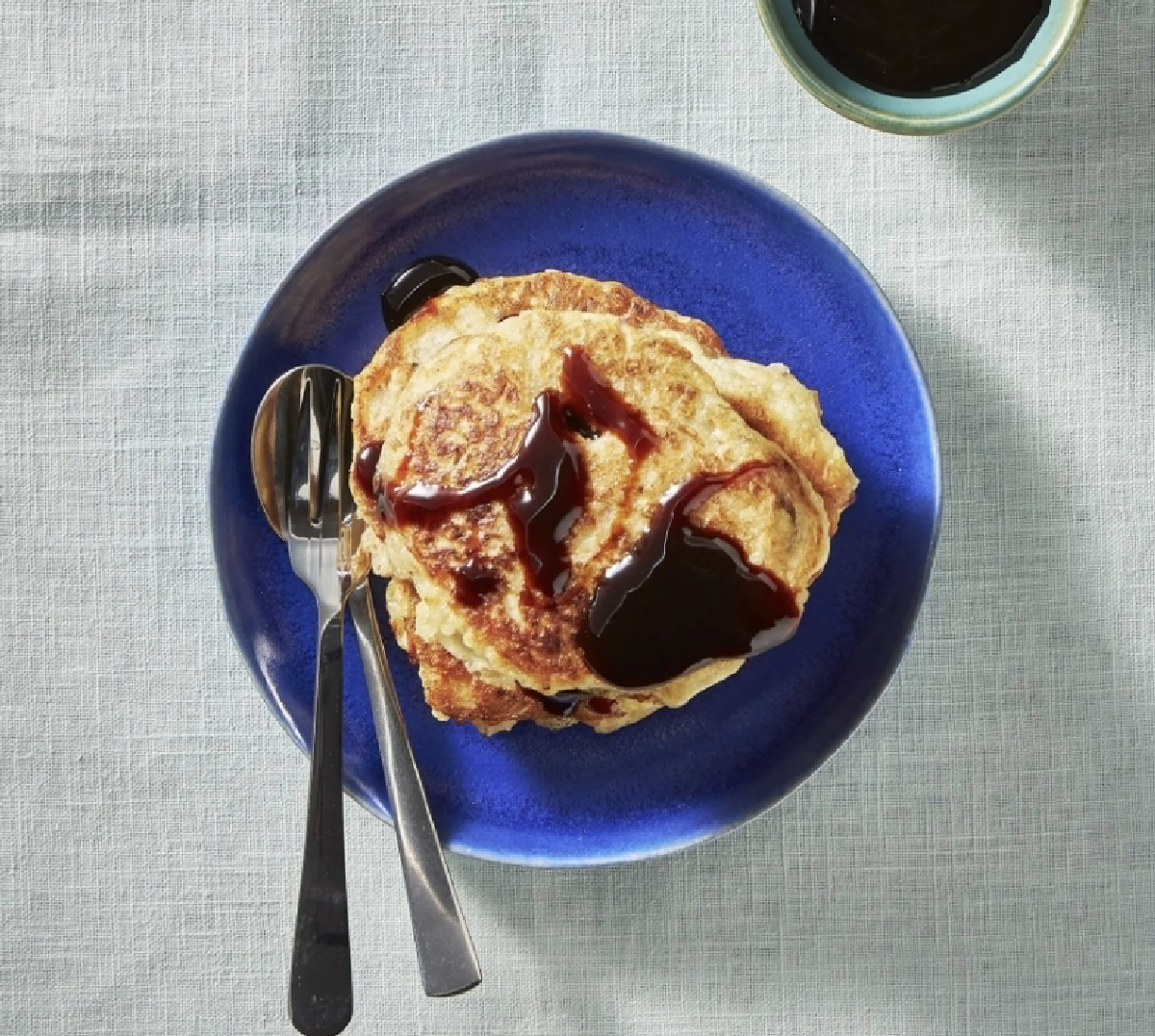 Havermout-appelpannenkoekjes met appelstroop Romy