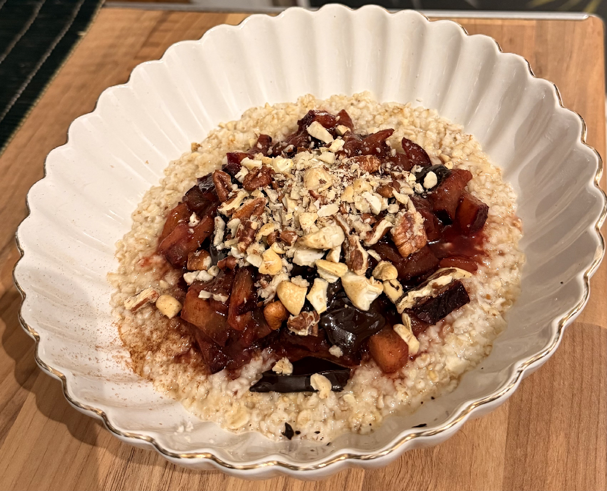 Spicy winter porridge