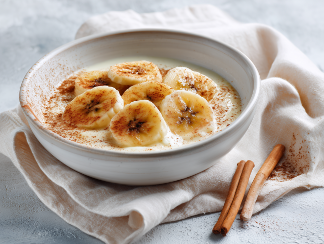 Plátanos Fit en Leche de Coco