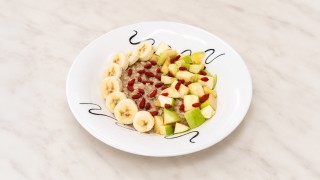 Owsianka z odżywką białkową i jagodami goji by Zetoro