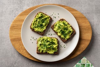 Bruschetta met avocado