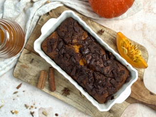 Pompoen-chocoladecake