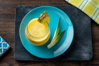 Bebida de jengibre y naranja
