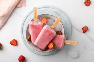 Strawberry ice cream