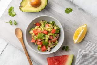 Guacamole con sandía