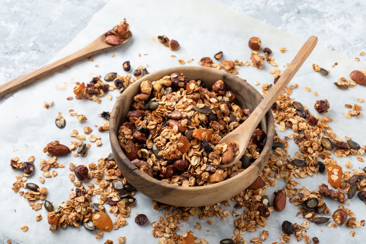 Hausgemachte Granola