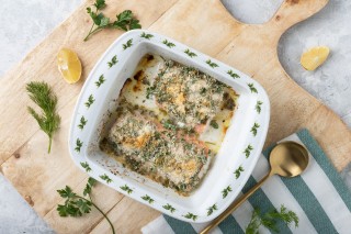 Zalm uit de oven