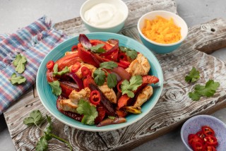 Fajitas z kurczakiem
