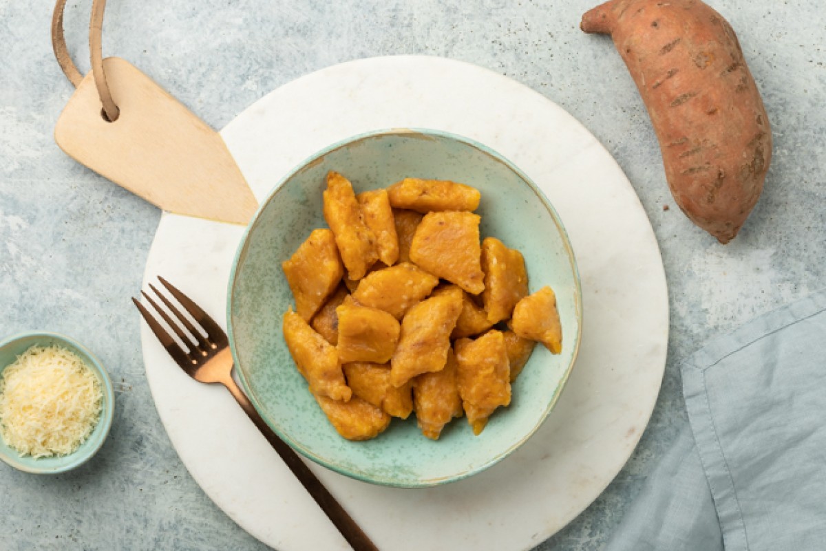 Ñoquis de batatas