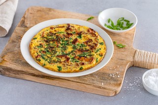 Omlet z kurkami