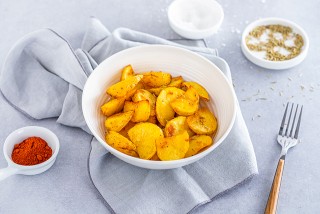 Rosmarinkartoffeln mit Knoblauch aus dem Ofen
