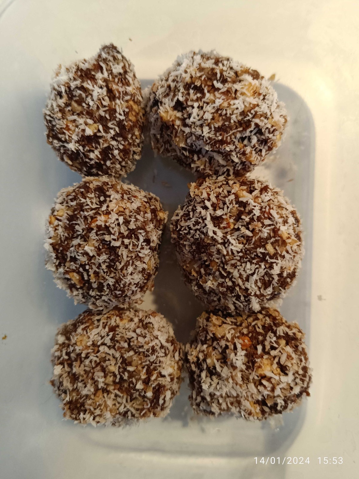 Bolitas coco fit