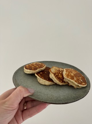 Havermout eiwit pannekoekjes a la Lies