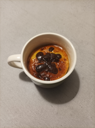 Cheesecake in tazza