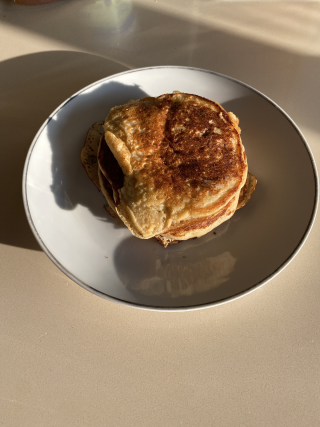 Tortitas con queso fresco
