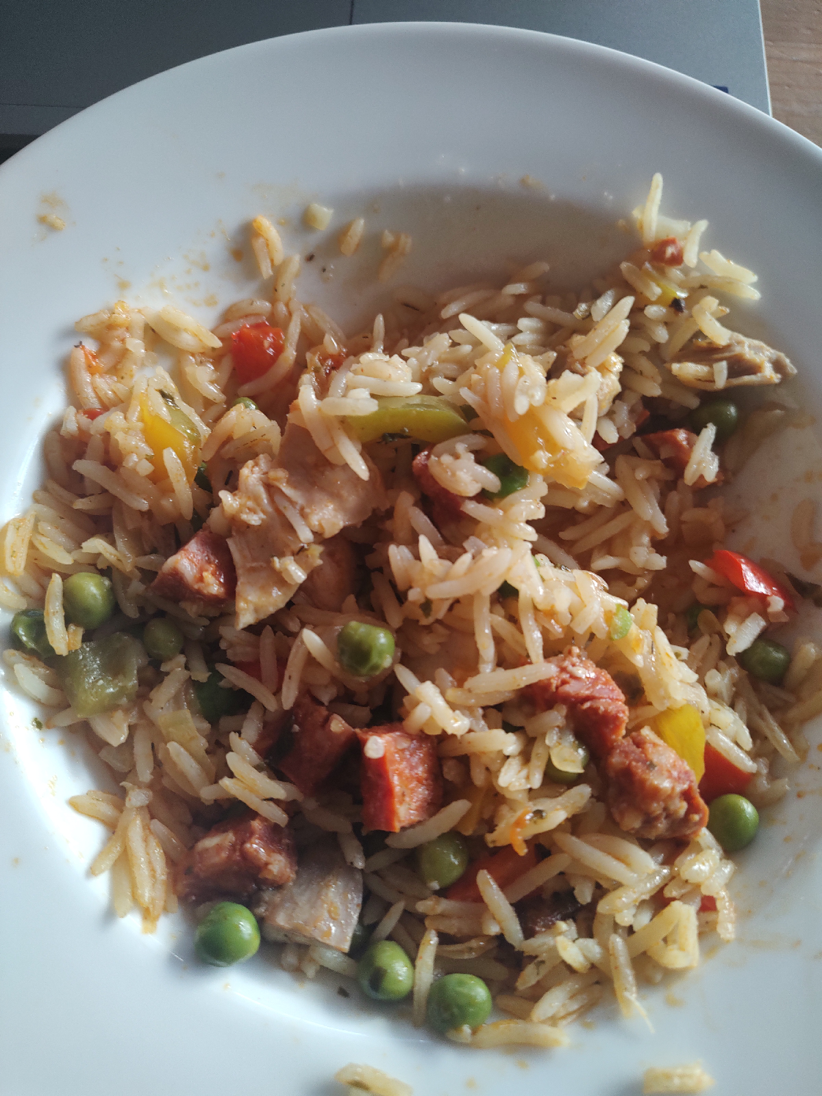 Chicken chorizo rice