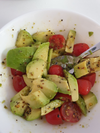 Avokado-Tomatensalat
